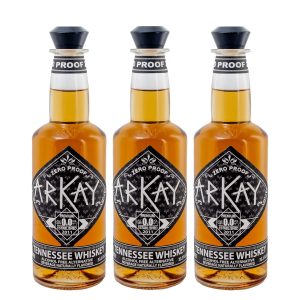 3tennessee Deal 12 Bottles Arkay Zero Proof Tennessee Whiskey Alternative 33.3 FL OZ / 1 Liter