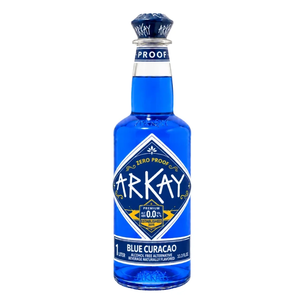 ARKAY Blue Curacao Alternative, 1 liter bottle