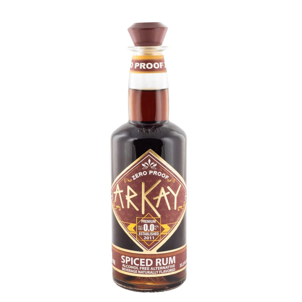 ARKAY Spiced Rum Alternative, 1 liter bottle